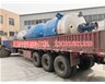 潍坊客户订的三台5吨导热油加热不锈钢反应釜发货！